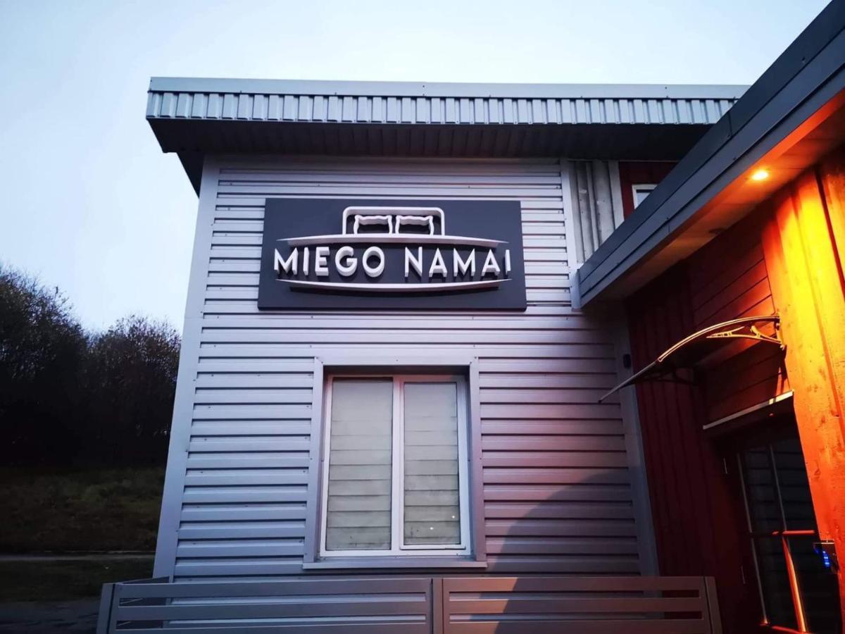 Miego Namai Pansiyon Gargždai Dış mekan fotoğraf